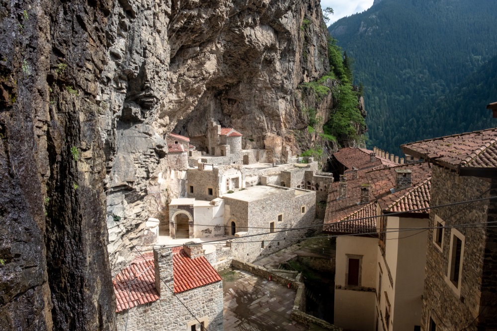 Sümela kolostor Trabzon Törökország