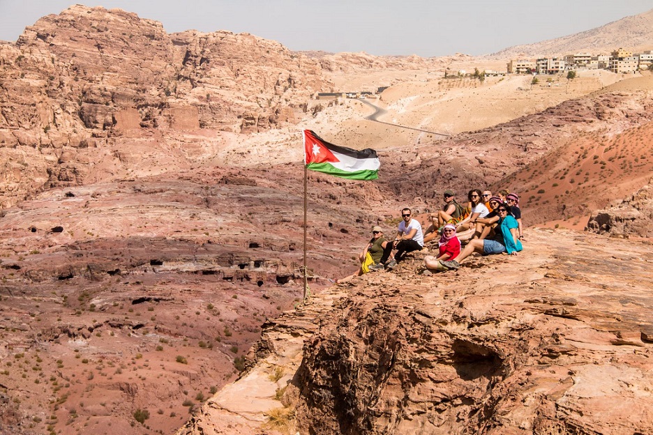 Petra városa Jordániában kalandtúra kis csoporttal