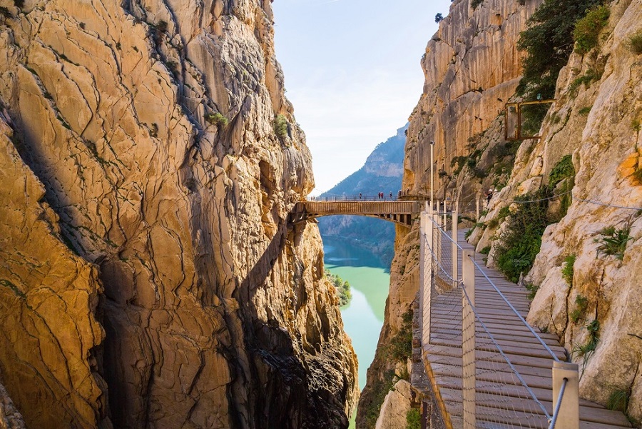 Caminito del Rey Andalúzia csoportos kalandtúra