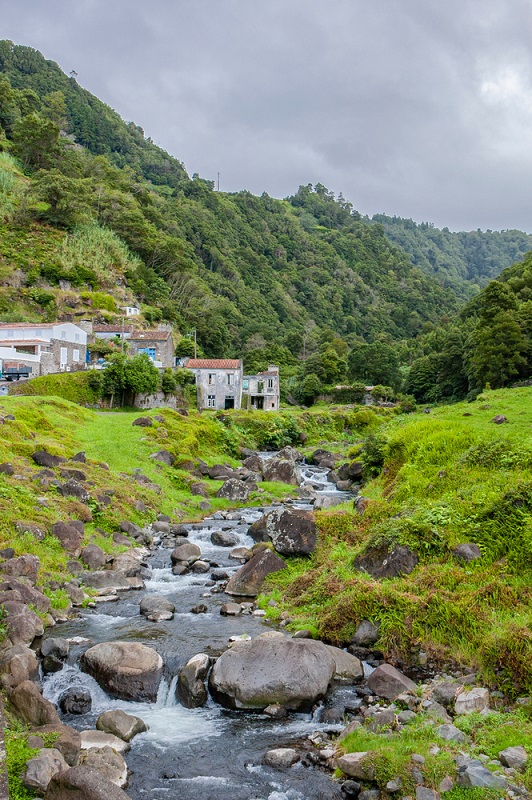 Faial de Terra szurdokvölgy Nordeste Sao Miguel kalandtúra Azori