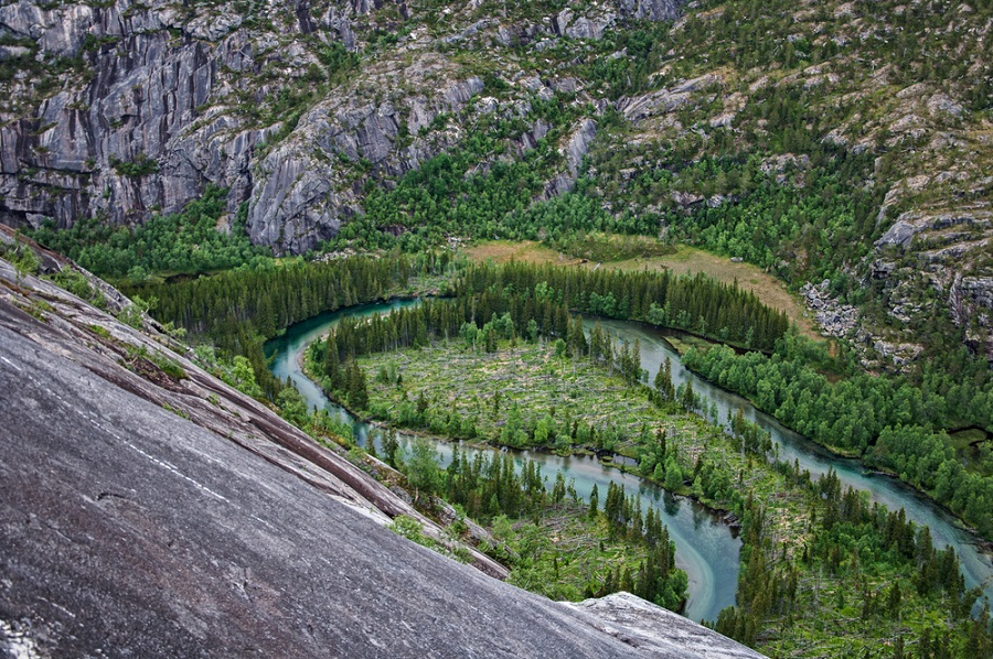 Rago Nemzeti Park trekking túra Norvégia