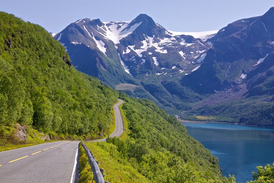 Rago Nemzeti Park trekking túra Norvégia