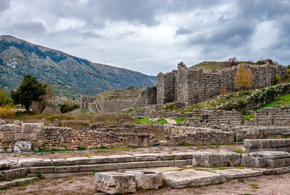 Dodonai jósda Epirus Görögország kalandutazás