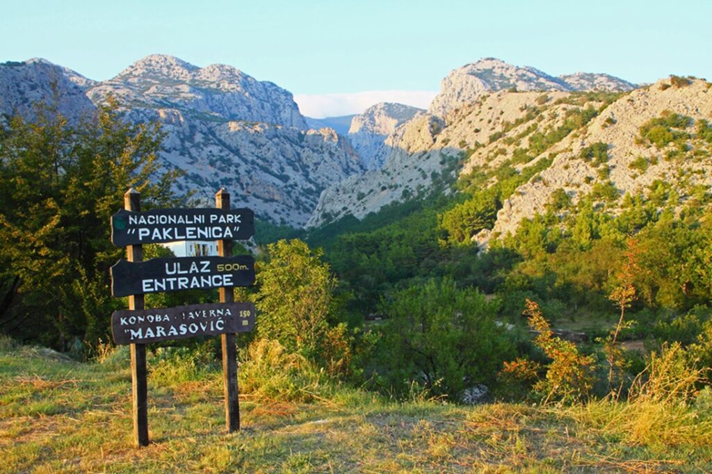 The,Entrance,Of,The,National,Park,In,The,Paklenica,National