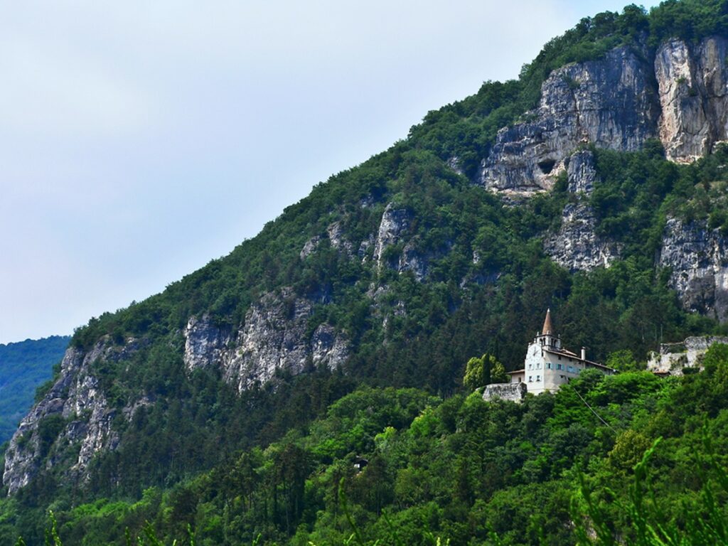 Italy-view,Of,The,Sanctuary,Of,Mount,Albano,Near,Mori