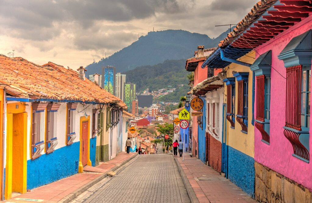 Bogota,,Colombia,-,April,2019,:,Historical,Center,In,Cloudy