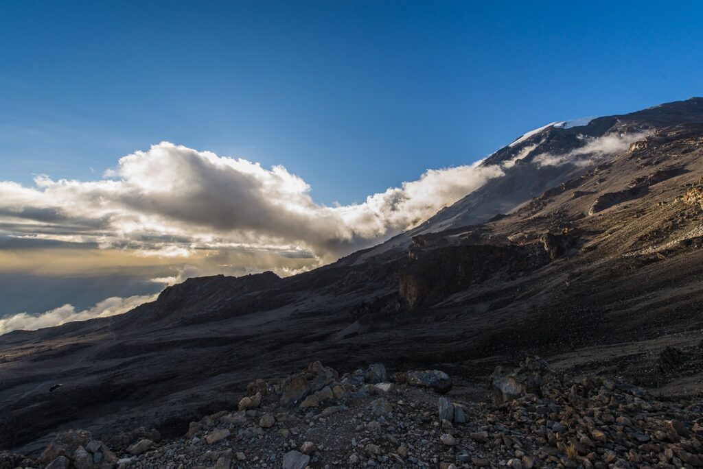 Mt.kilimanjaro,From,Barafu,Base,Camp,,Tanzania