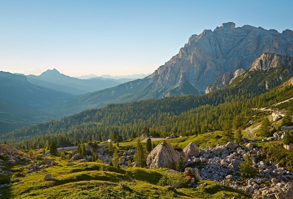 High,Mountain,Landscape,In,The,Dolomites