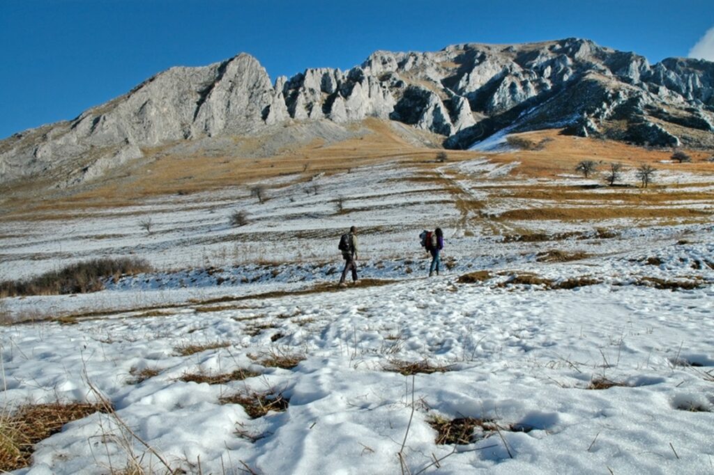 Spring,In,The,Mountains,With,Two,Trekking,Girls