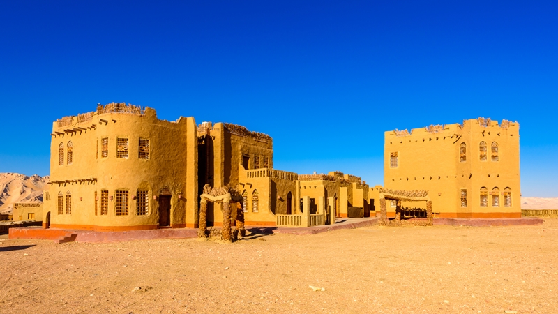 Architecture,Of,Al,Qasr,,Old,Village,In,Dakhla,Desert,,Egypt