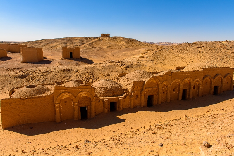 Tomb,Of,The,Al-bagawat,,An,Ancient,Christian,Cemetery,,One,Of