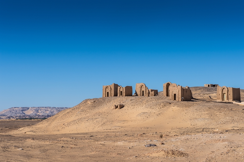 Al-bagawat,(el-bagawat),,An,Ancient,Christian,Cemetery,,One,Of,The,Oldest