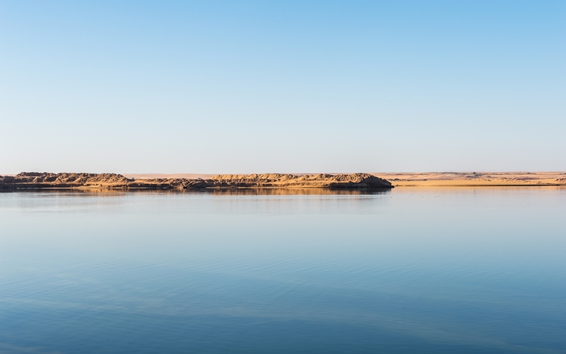 Lake,In,The,Dakhla,Oasis,,Western,Desert,,Egypt