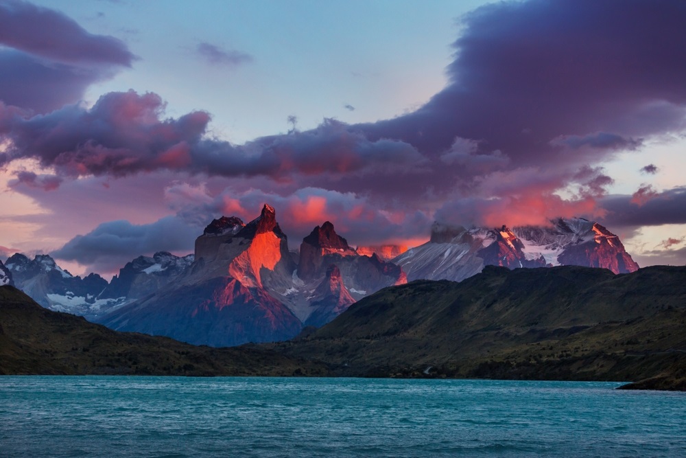 Beautiful,Mountain,Landscapes,In,Torres,Del,Paine,National,Park,,Chile.