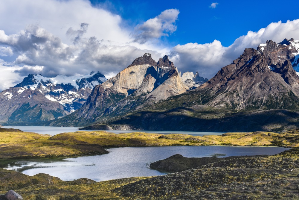 Panoramic,View,Of,Los,Cuernos,And,Lago,Nordenskjold,,Torres,Del
