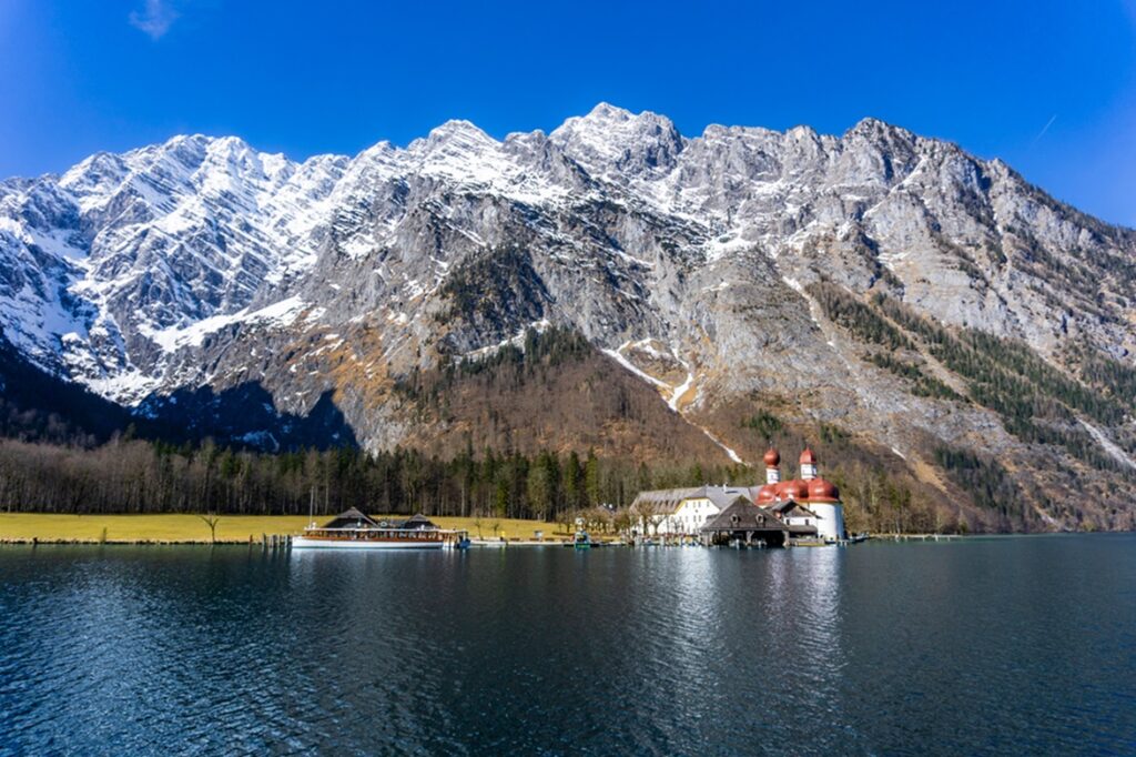 Vacation,In,Bavaria:,The,Beautiful,Königssee,In,The,Berchtesgadener,Land,