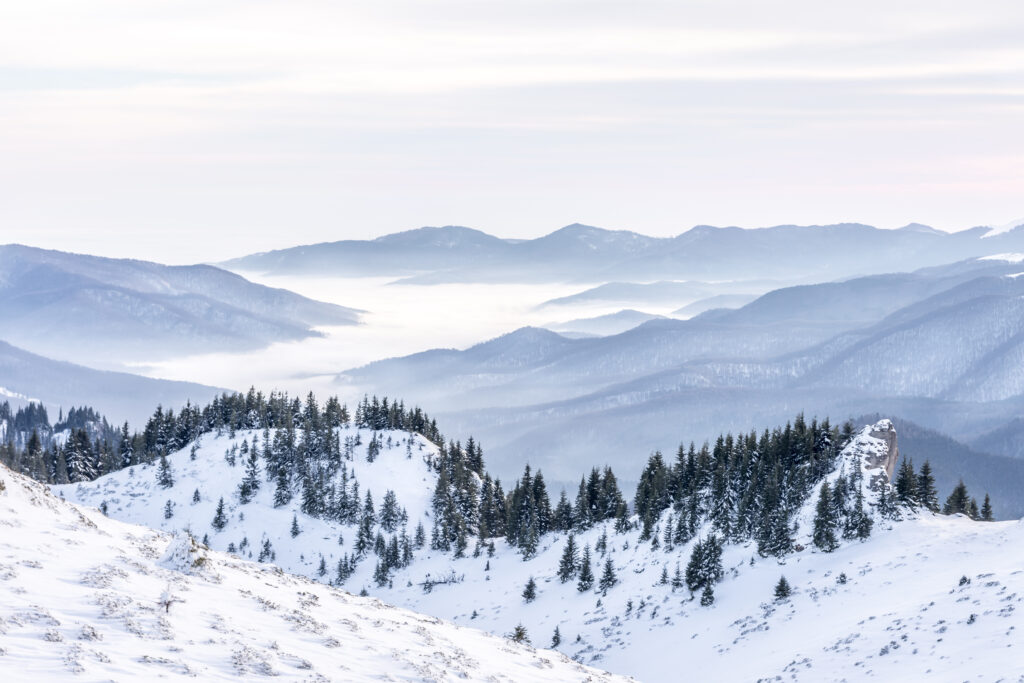 Winter,Landscape,In,The,Ciucas,Mountains,,Romania