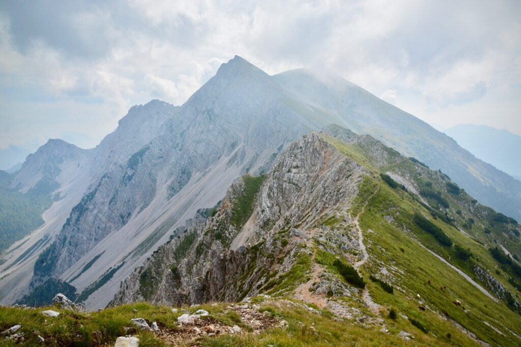Mountain,Trail,In,Karawanks,Mountains,,Leading,From,Potoski,Stol,To